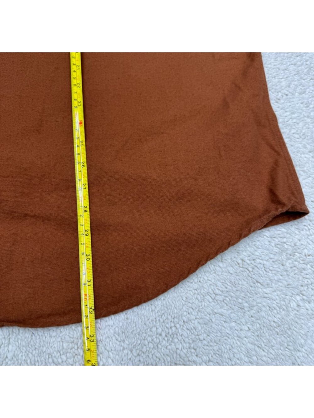 Cabela's Brown Deerskin Soft Chamois Men's Button Front LS Shirt, Size 2XL - Picture 6 of 7